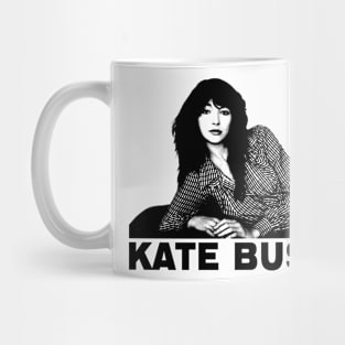 Kate Bush 80s 90s Vintage // Pencil Sketch Mug